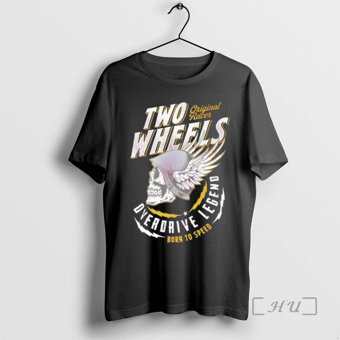 Officials Winged Skull Biker Two Wheels Racer Legend T-Shirts, Hoodie, Sweatshirt | DripVista.com