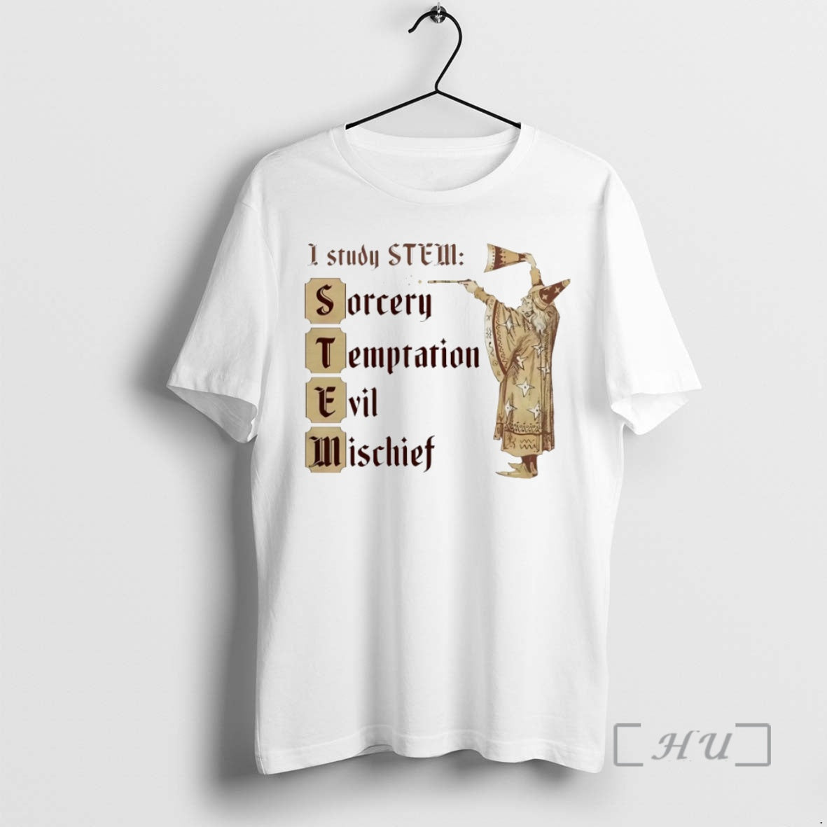 Officials Wizard I Study Stem Sorcery Temptation Evil Mischief Circle T-Shirts, Hoodie, Sweatshirt | DripVista.com