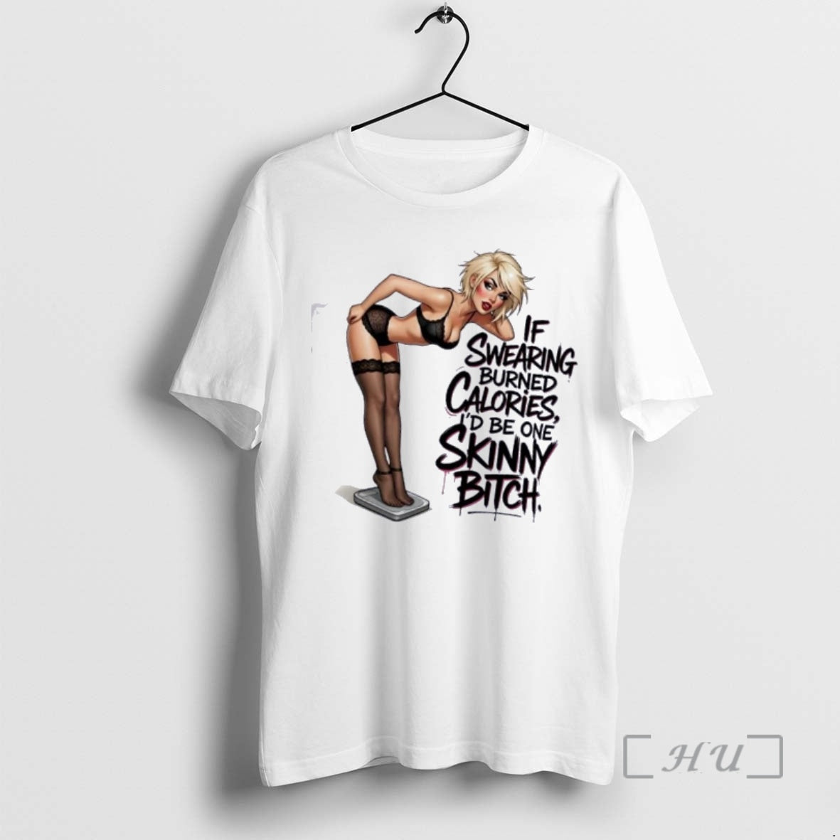 Officials Women If Swearing Burned Calories Pin Up T-Shirts, Hoodie, Sweatshirt | DripVista.com