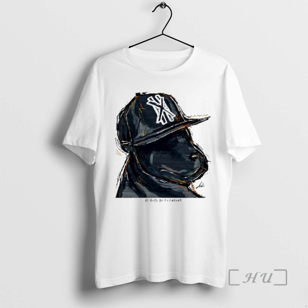 Officials Yankees All Dogs Go To Heaven T-Shirts, Hoodie, Sweatshirt | DripVista.com