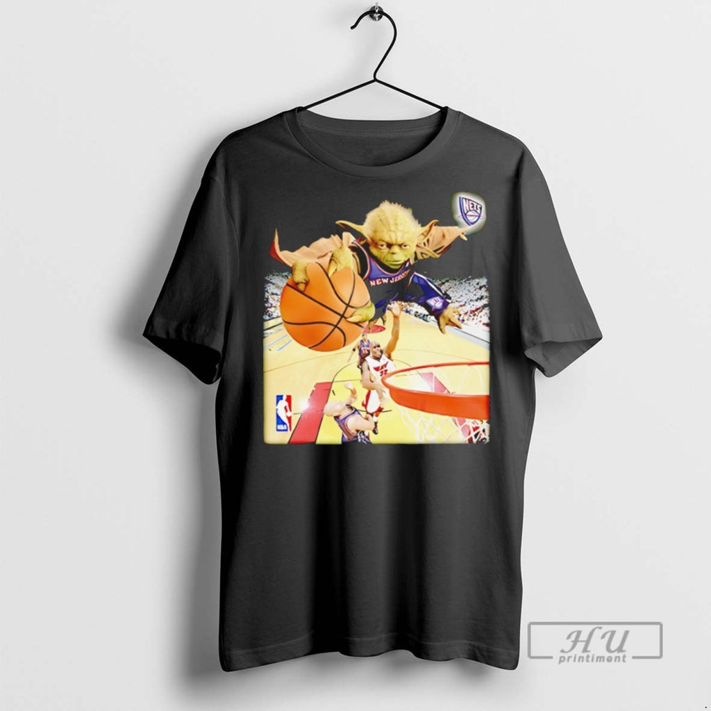 Officials Yoda Slam Dunk Ballin Nets T Shirts Sweatshirt Hoodies