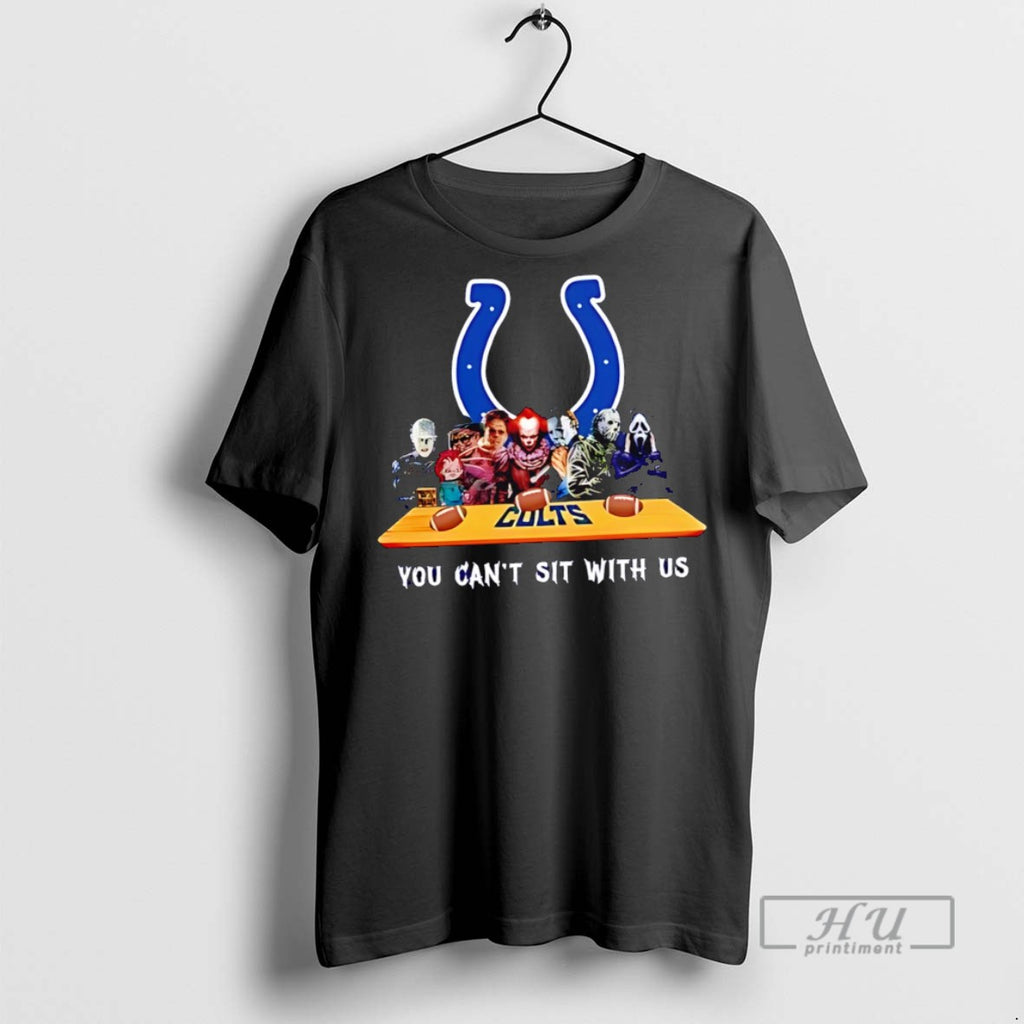 Officials You Cant Sit With Us Colts Football Horror Movies Halloween T Shirts Sweatshirt Hoodies