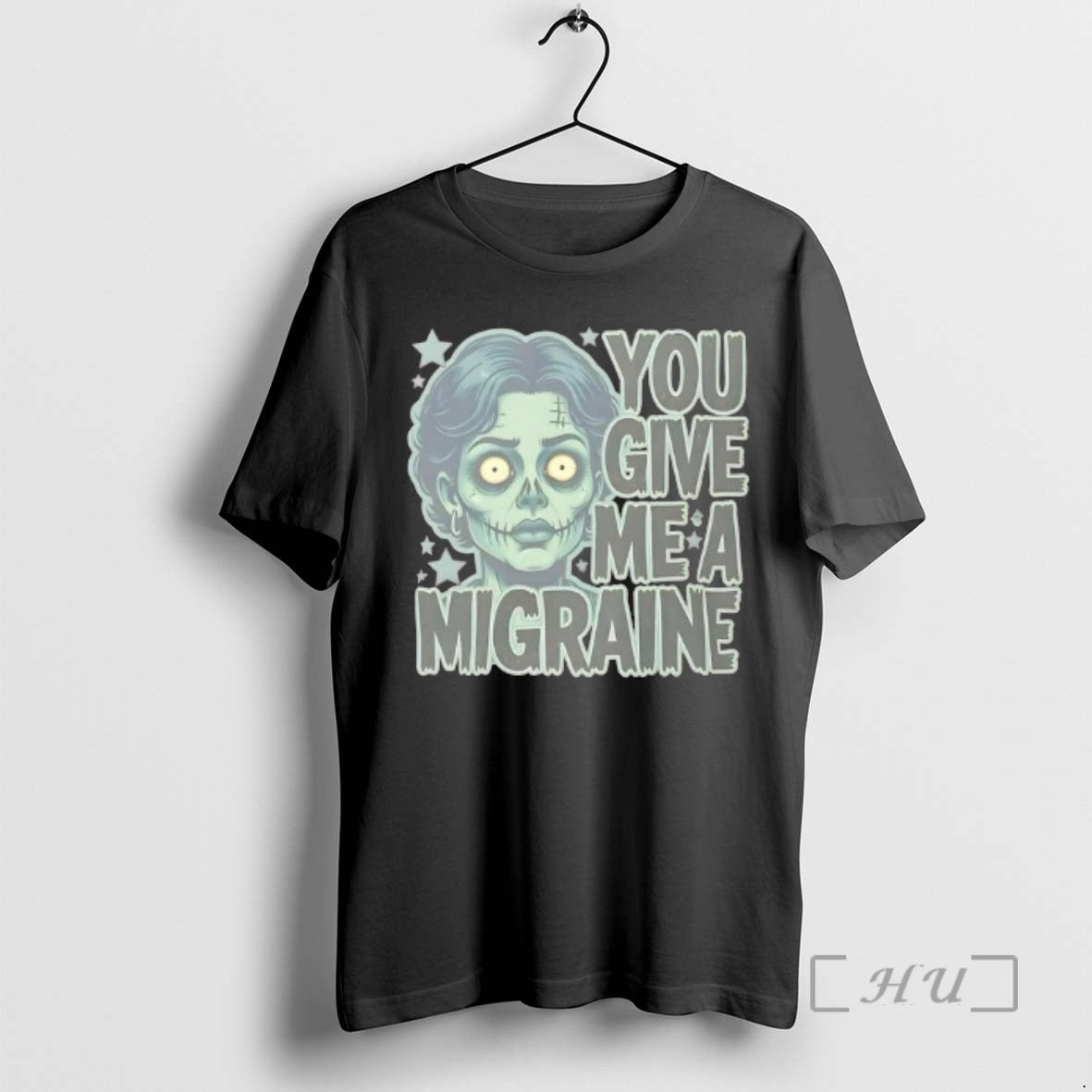Officials You Give Me A Migraine Zombie Graphic T-Shirts, Hoodie, Sweatshirt | DripVista.com