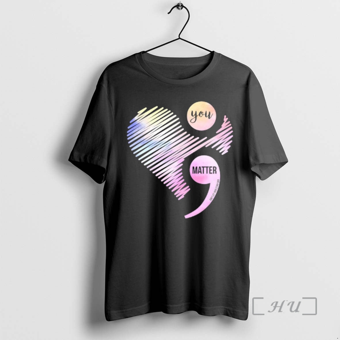 Officials You Matter Dont Let Your Story End Semicolon T-Shirts, Hoodie, Sweatshirt | DripVista.com