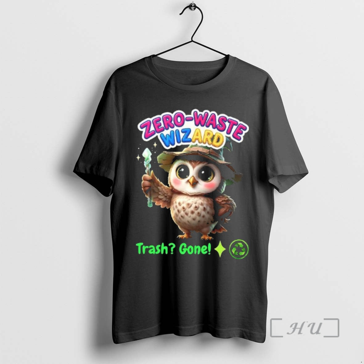 Officials Zero Waste Wizard Trash Gone Woman T-Shirts, Hoodie, Sweatshirt | DripVista.com