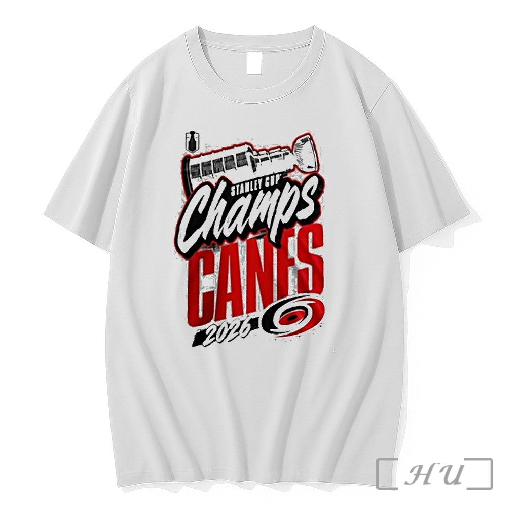 Officials Carolina Hurricanes Stanley Cup Champions 2026 Raise The Cup Mascot Premium T Shirts Sweater