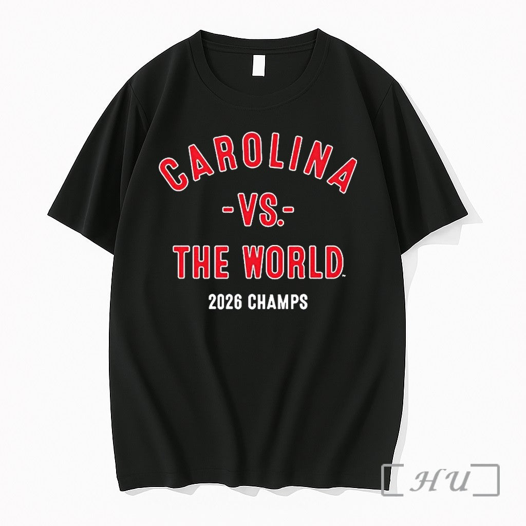 Officials Carolina Hurricanes Vs The World 2026 Champs Shirts