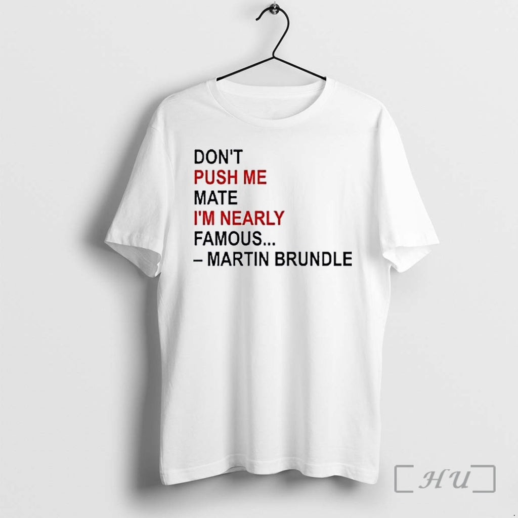 Officials Dont Push Me Mate Im Nearly Famous Martin Brundle
