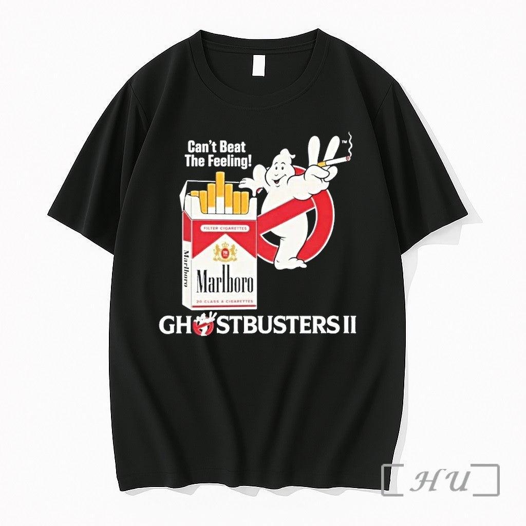 Officials Ghostbusters Ii Cant Beat The Feeling Marlboro Smoking Makes Me Feel Good Shirts Premium