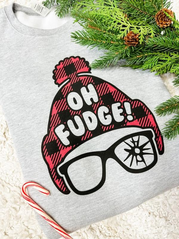 Oh Fudge Graphic Sweatshirt