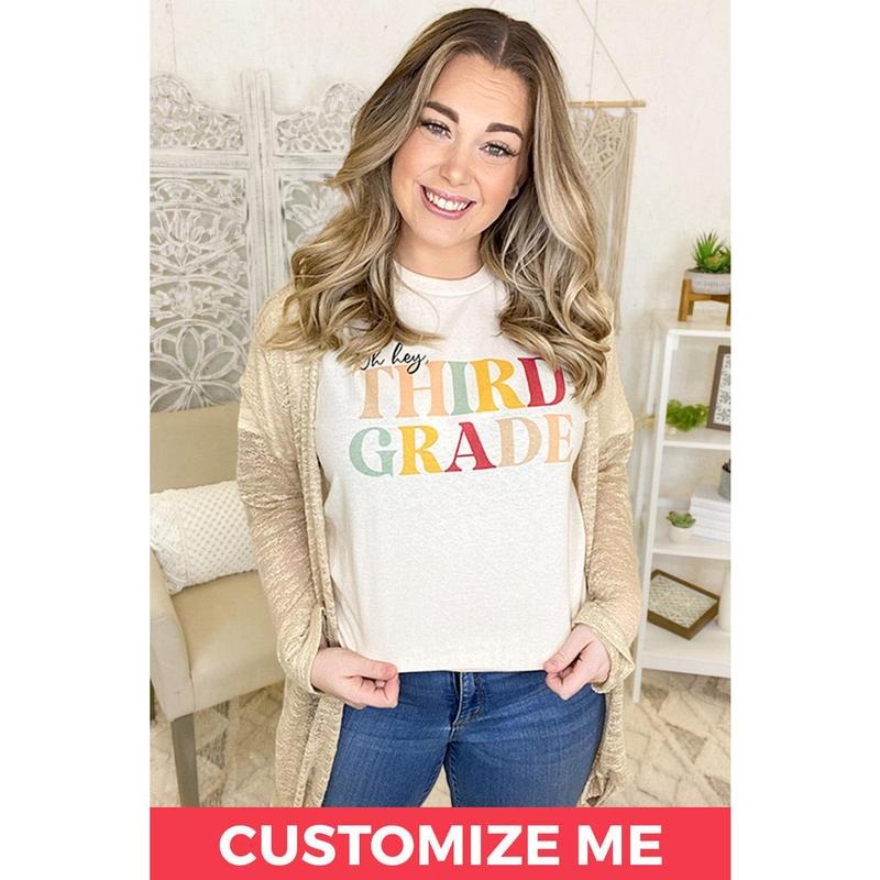 Oh Hey Grade Level Teacher T-Shirt Hoodie, Sweatshirt | DripVista.com