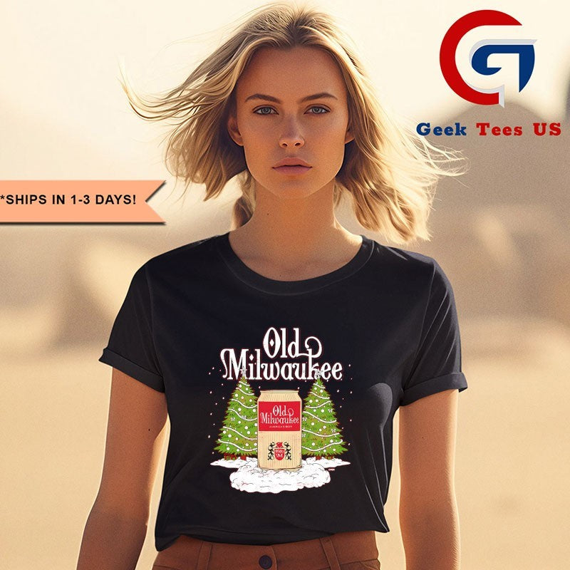 Old Milwaukee Christmas shirt