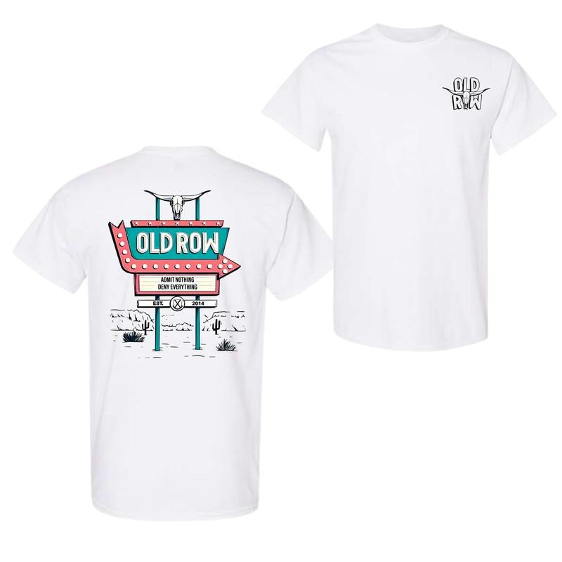 Old Row Circle Logo 2 Sided T-Shirt, For Men And Women, Trendy Shirt Hoodie, Sweatshirt | DripVista.com