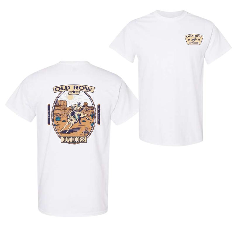 Old Row Outdoors Desert Cowboy 2 Sided T-Shirt, Old Row Unisex Shirt, For Men And Women Hoodie, Sweatshirt | DripVista.com