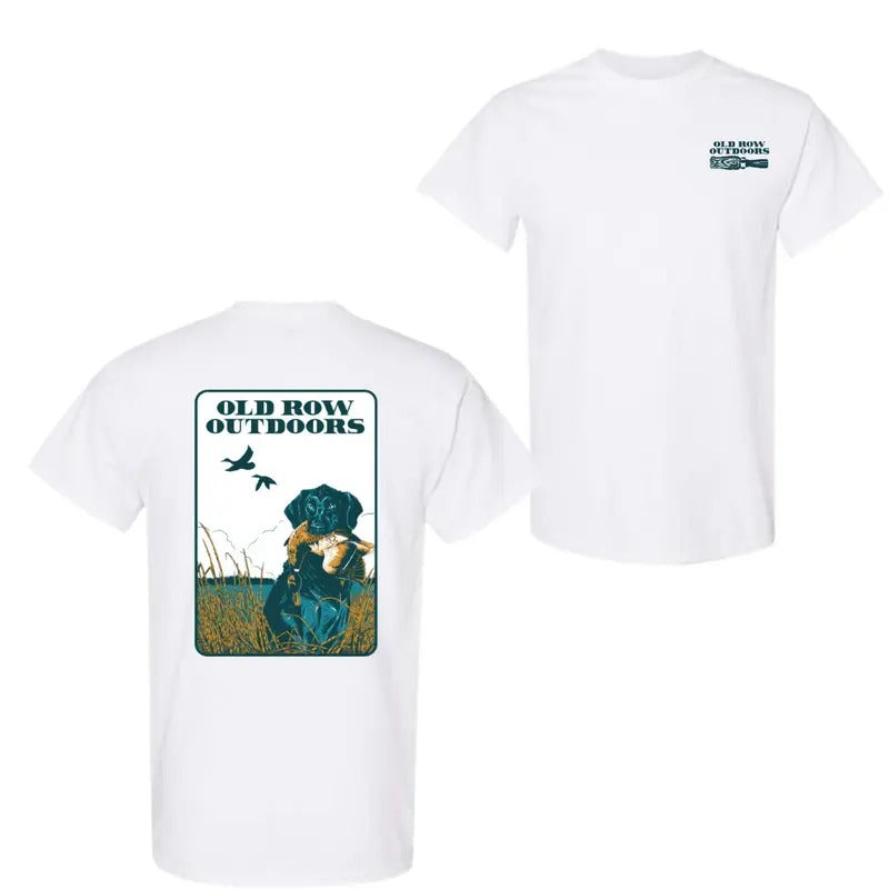 Old Row Outdoors Dog Hunting T-Shirt, 2 Side T-Shirt For Men And Women, Trendy Shirt Hoodie, Sweatshirt | DripVista.com