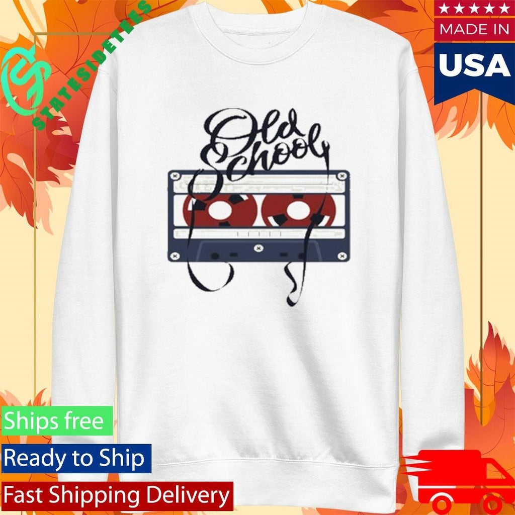 Old School Cassette Tape 90s 80s Retro Shirt