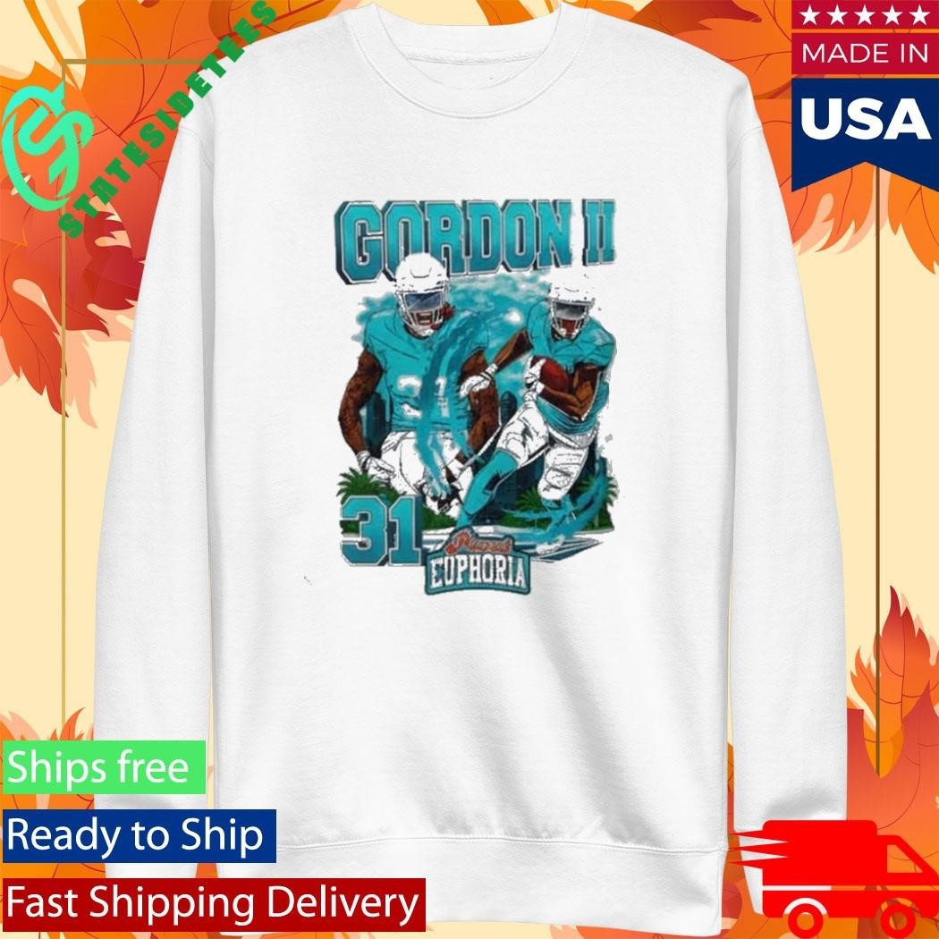Ollie Gordon Ii Miami Dolphins Player Comic Shirt