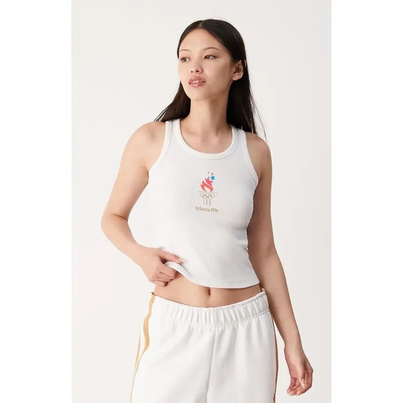 Olympics Women's Atlanta Ribbed Tank Top T-Shirts, Hoodie, Sweatshirt | DripVista.com