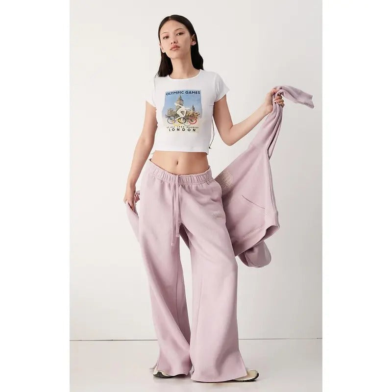Olympics Women's London Wide Leg Sweatpants T-Shirts, Hoodie, Sweatshirt | DripVista.com