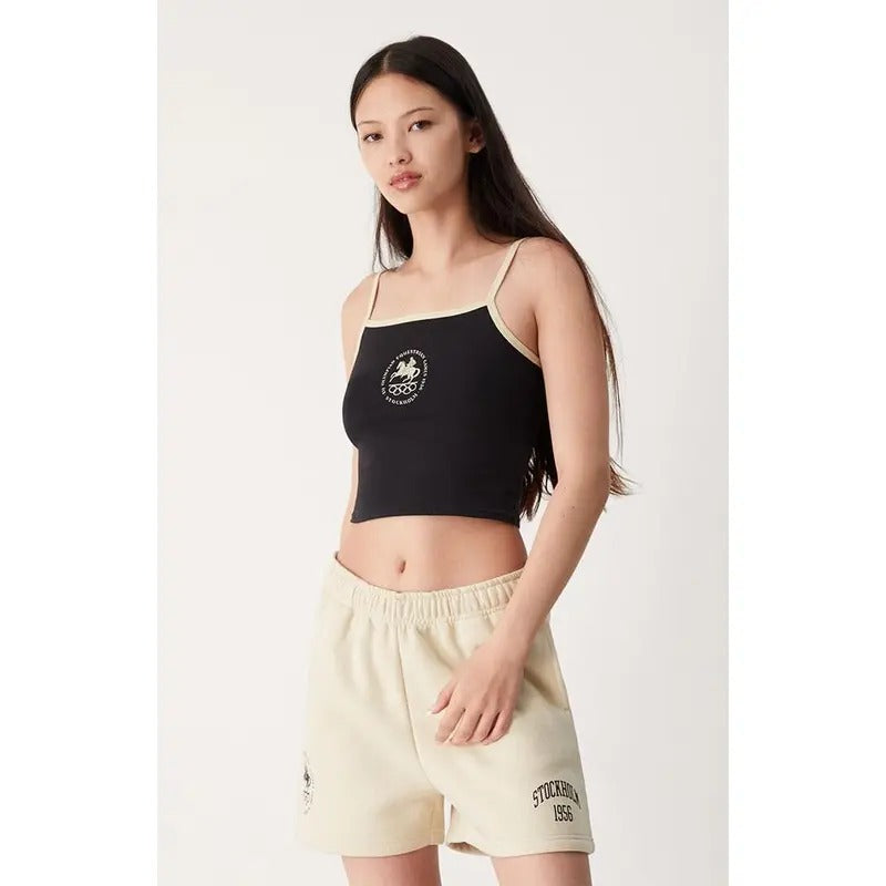 Olympics Women's Stockholm Cropped Cami T-Shirts, Hoodie, Sweatshirt | DripVista.com