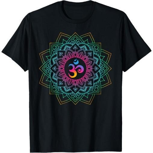 Om Meditations Mandalas Yoga Unisex T-Shirt Made in USA Hoodie, Sweatshirt | DripVista.com