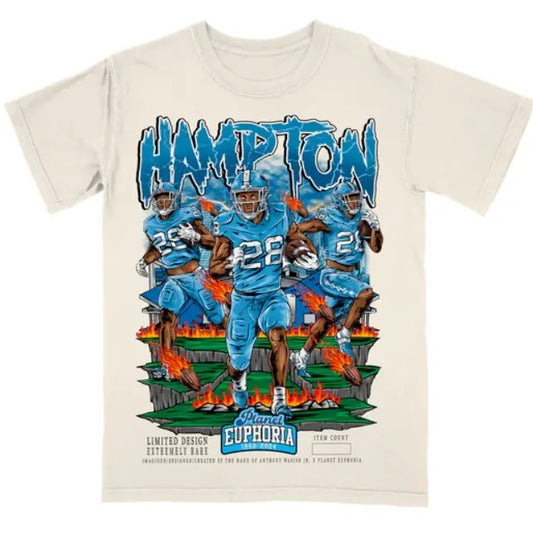 Omarion Hampton Tee for Men - Soft and Comfortable Shirt - Menswear - Graphic T-Shirt