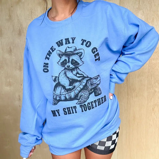 On The Way Graphic Pullover