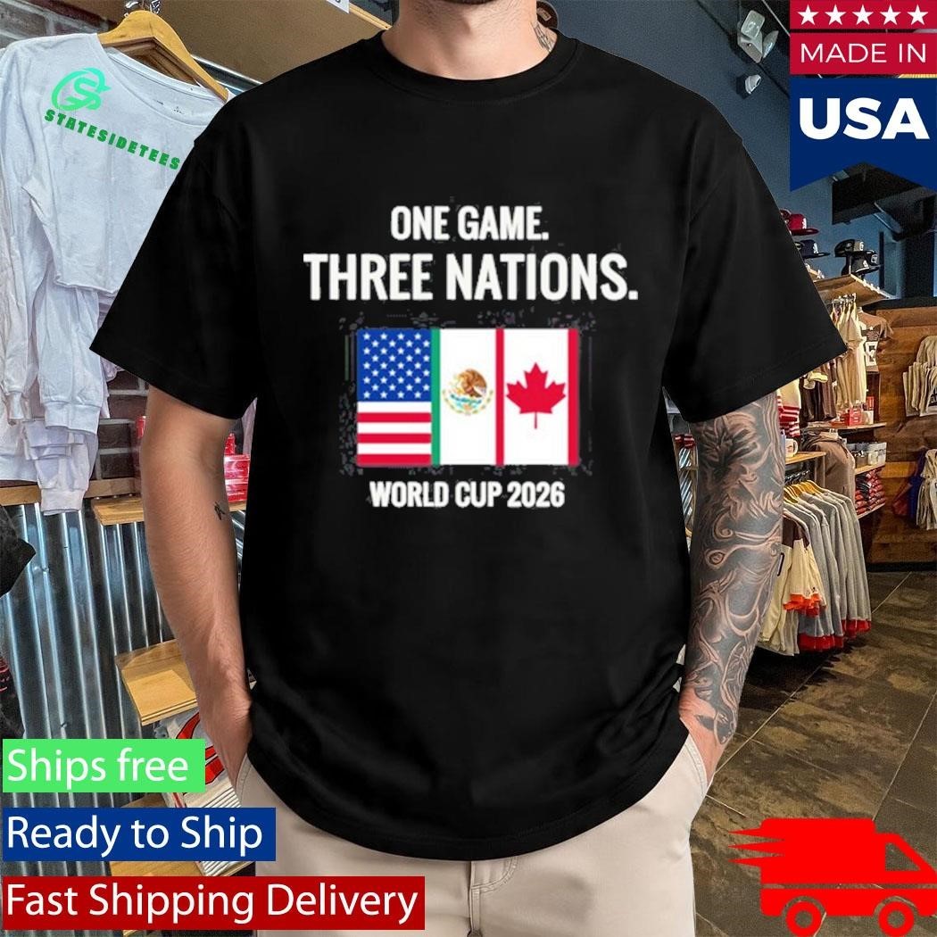 One Game Three Nations World Cup 2026 Shirt