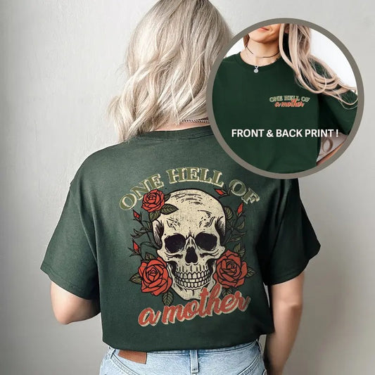 One Hell Of A Mother Shirt Bonus Mom Shirt Mothers Day Gifts New Mom Gift Push Present Bonus Mom Gift First Time Mom Gift Retro Stepmom Gift