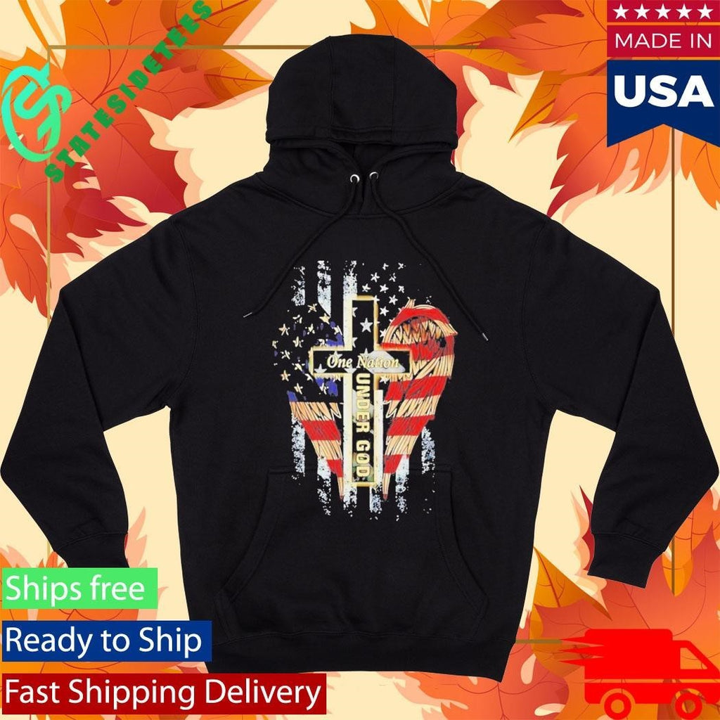 One Nation Under God American Flag Shirt
