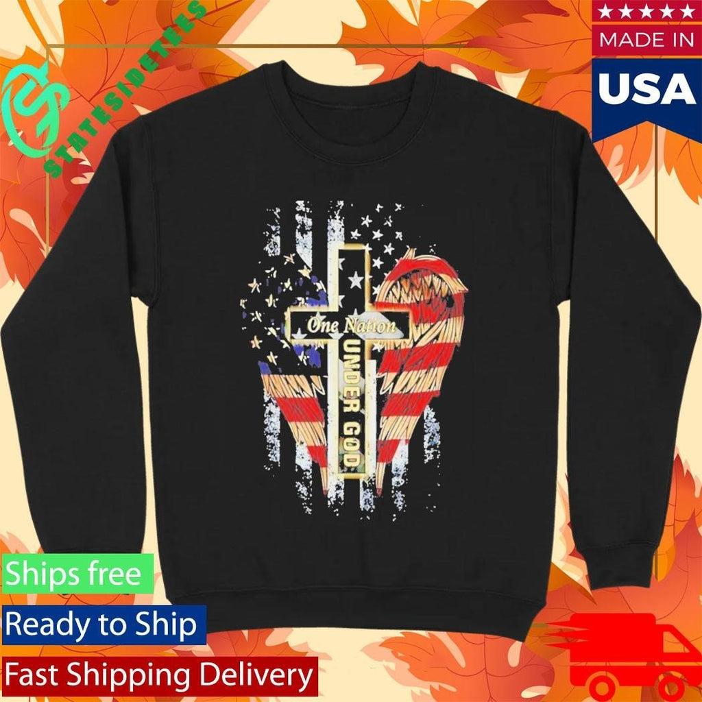 One Nation Under God American Flag Shirt
