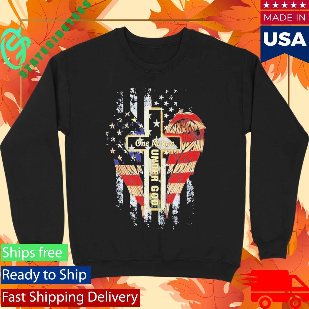 One Nation Under God American Flag Shirt