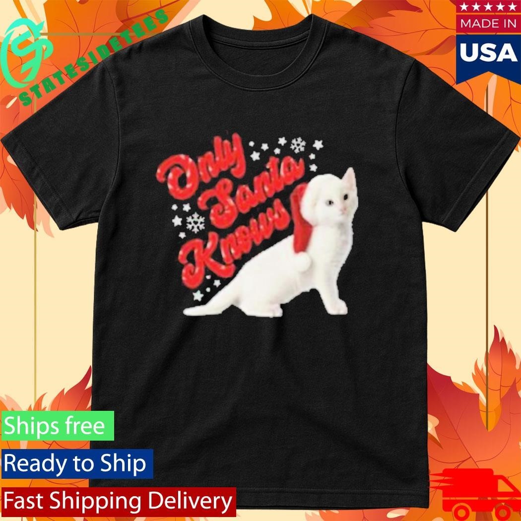 Only Santa Knows Beanie Delta Goodrem Shirt