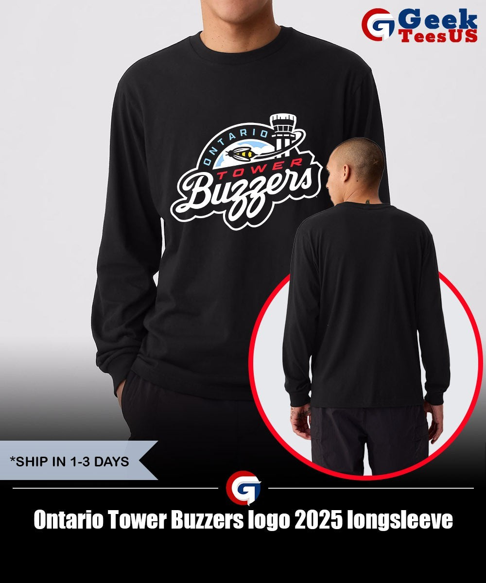 Ontario Tower Buzzers logo 2025 shirt