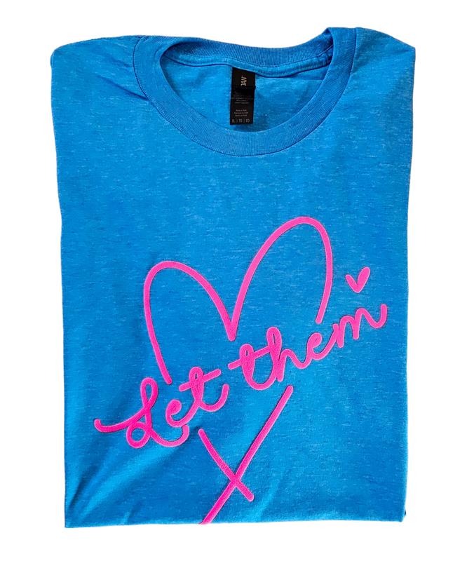 Orca "Let Them" Puff Women T-shirts ~ Gildan softstyle ~ Small - 3XL   Womenswear Unisex Hoodie, Sweatshirt | DripVista.com