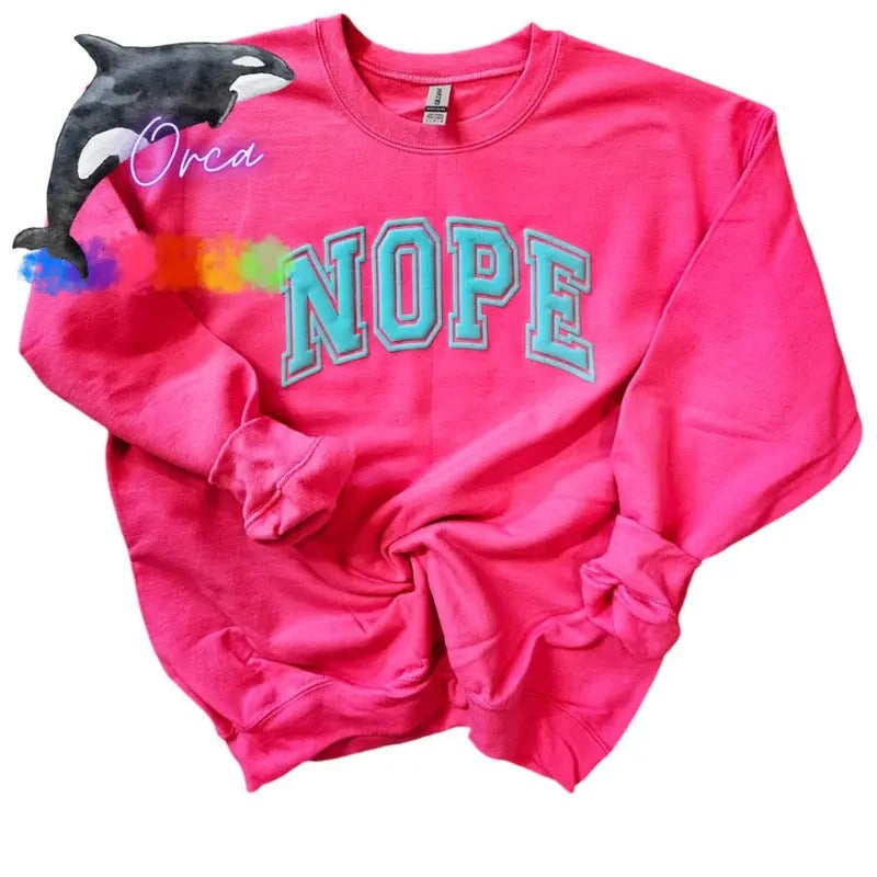Orca ~ CUSTOM Unisex Sweatshirt with Puff ~ Small - 4XL Womenswear T-Shirts, Hoodie | DripVista.com