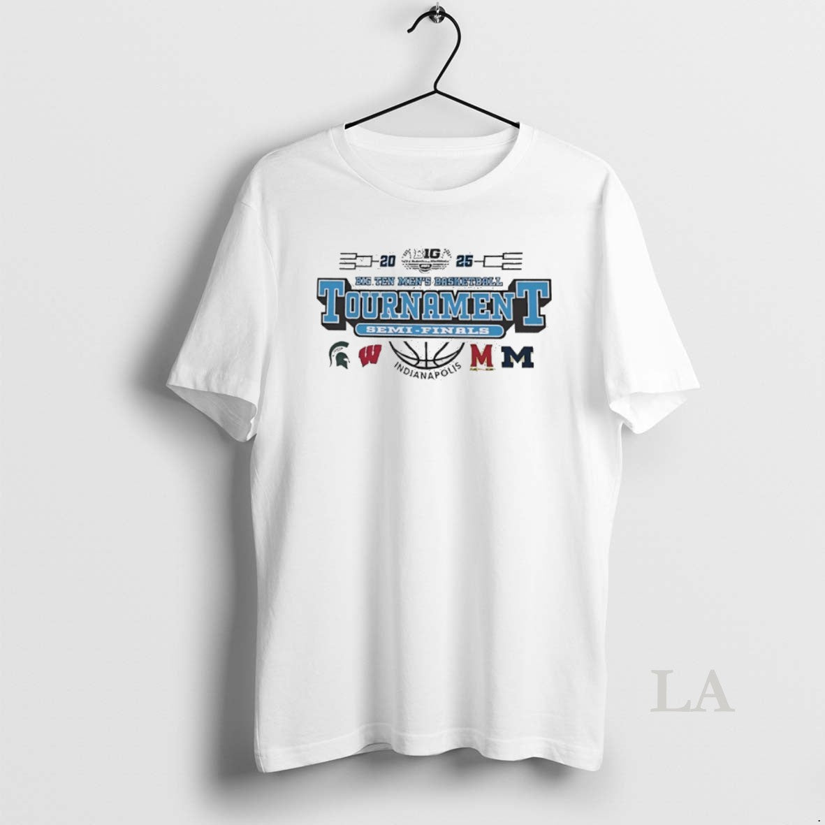 Original 2025 Big Ten Mens Basketball Tournament Semi Final Bound T-Shirts, Hoodie, Sweatshirt | DripVista.com