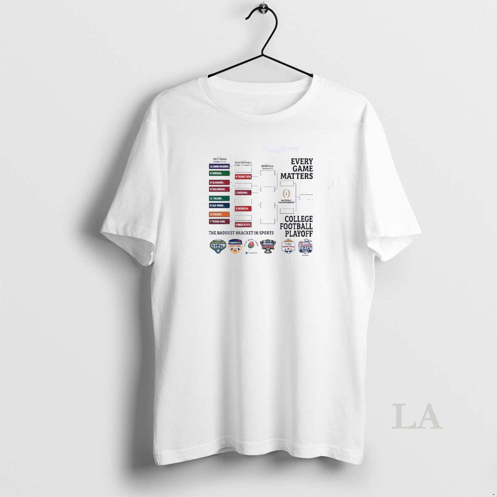 Original 2025 Cfp Brackets T-Shirts, Hoodie, Sweatshirt | DripVista.com