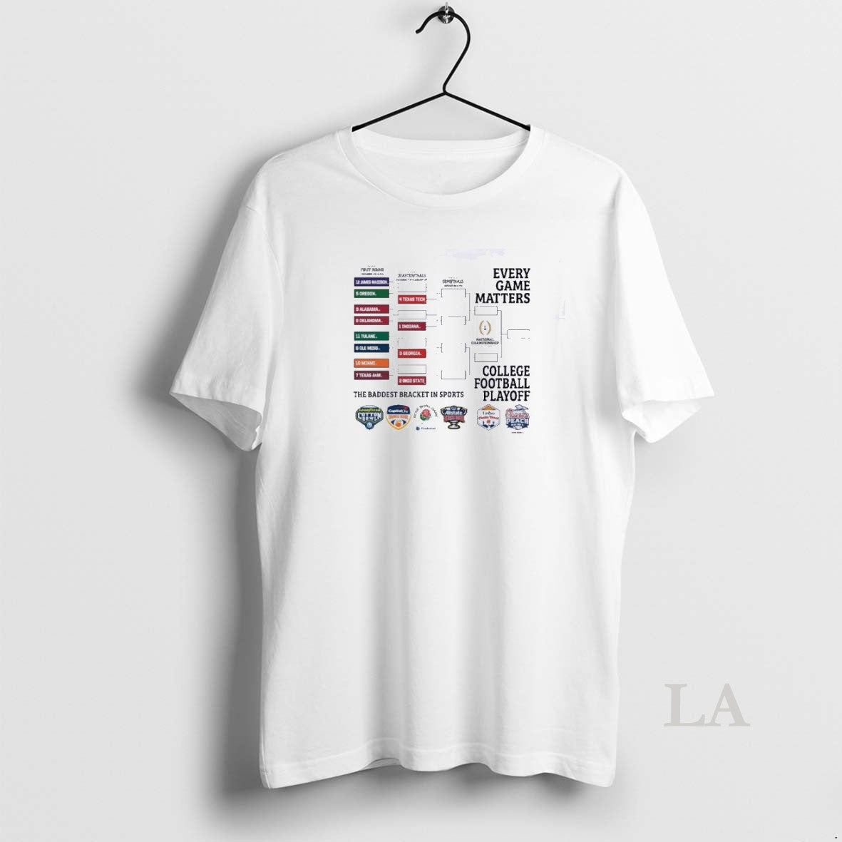 Original 2025 Cfp Brackets T-Shirts, Hoodie, Sweatshirt | DripVista.com
