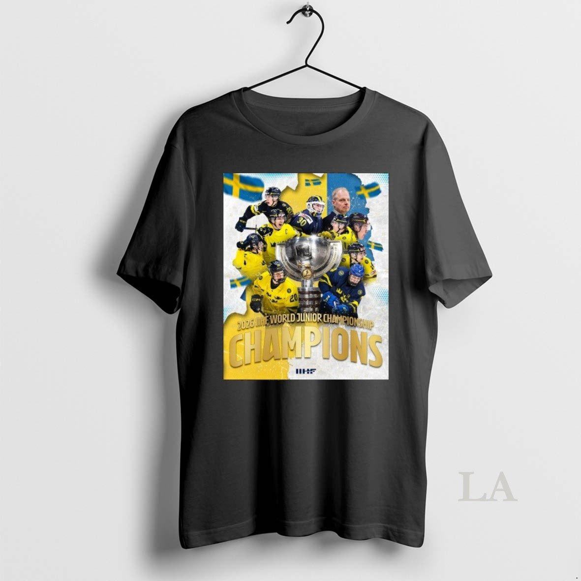 Original 2026 Iihf World Juniors Championship Champions Sweden T-Shirts, Hoodie, Sweatshirt | DripVista.com