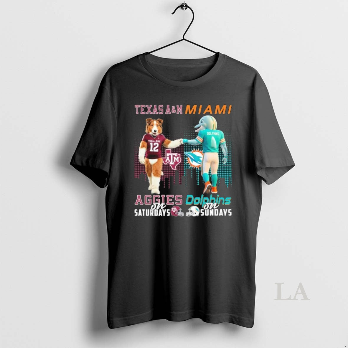 Original Aggies Vs Dolphins Mascot On Saturdays And On Sundays T-Shirts, Hoodie, Sweatshirt | DripVista.com