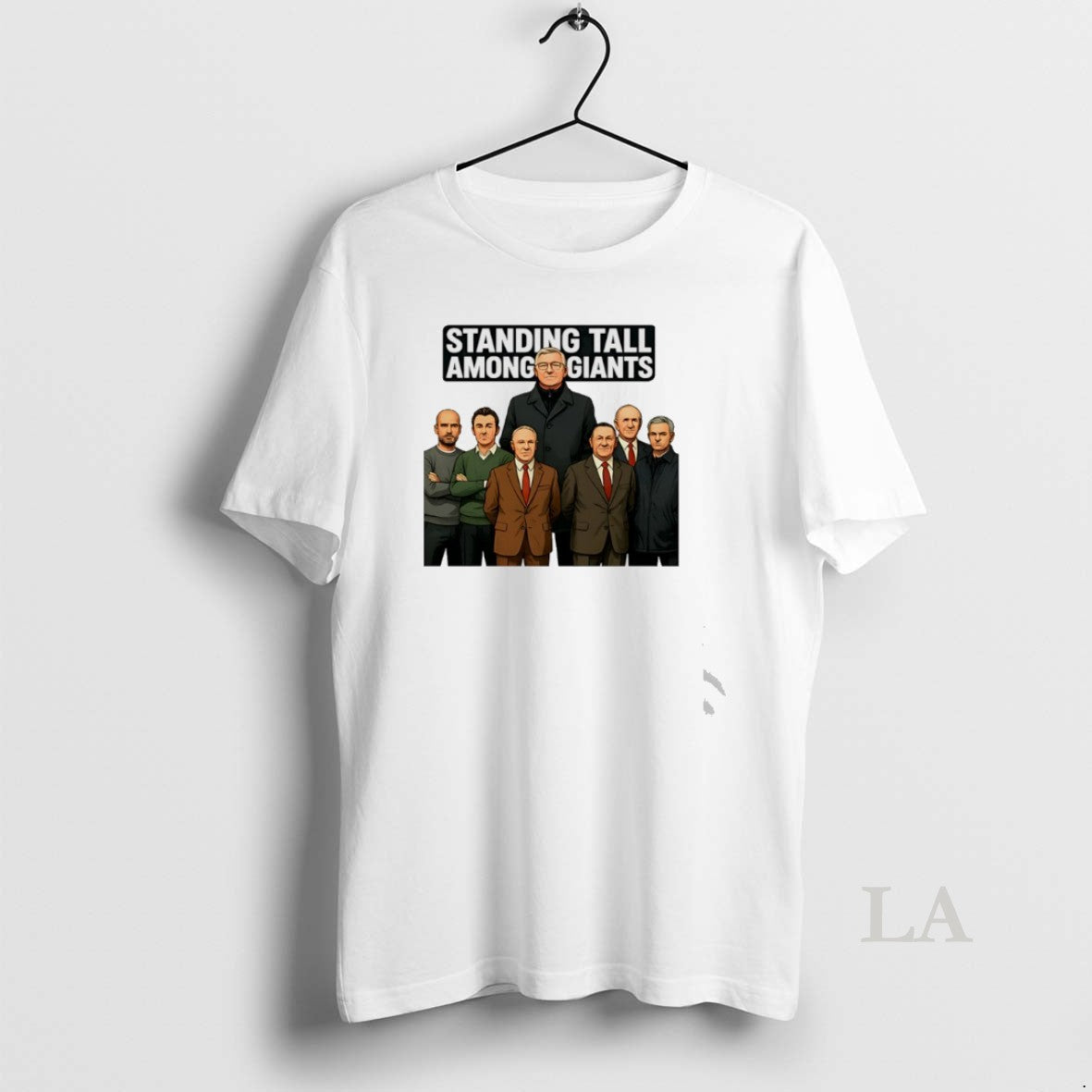 Original Alex Ferguson Standing Tall Among Giants T-Shirts, Hoodie, Sweatshirt | DripVista.com