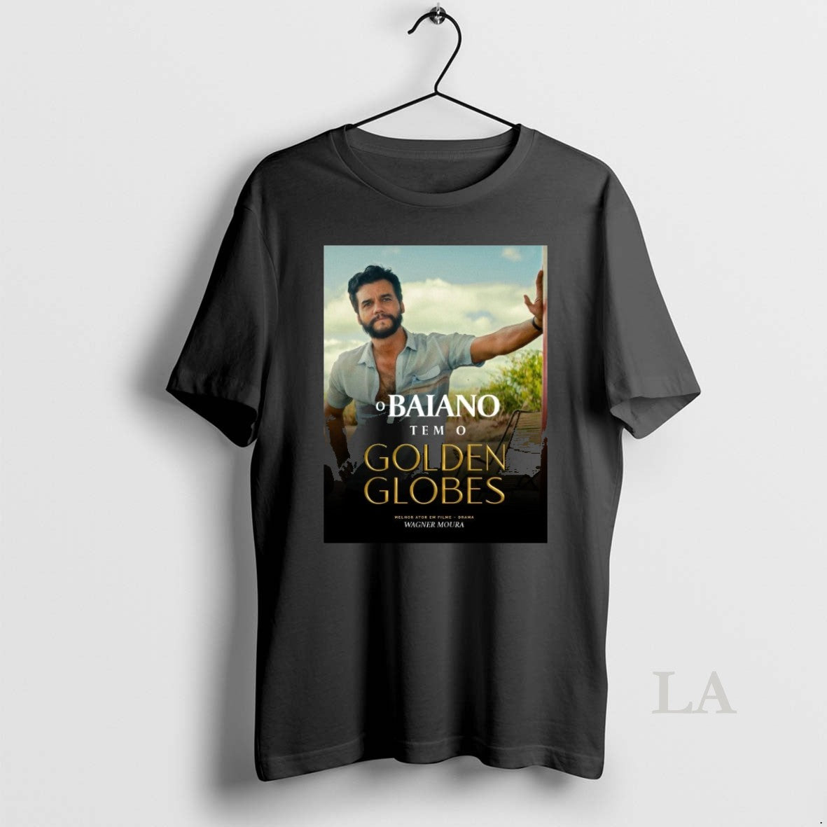 Original Baiano Tem Golden Globes Melhor Ator Em Filme Drama Wagner Moura T-Shirts, Hoodie, Sweatshirt | DripVista.com