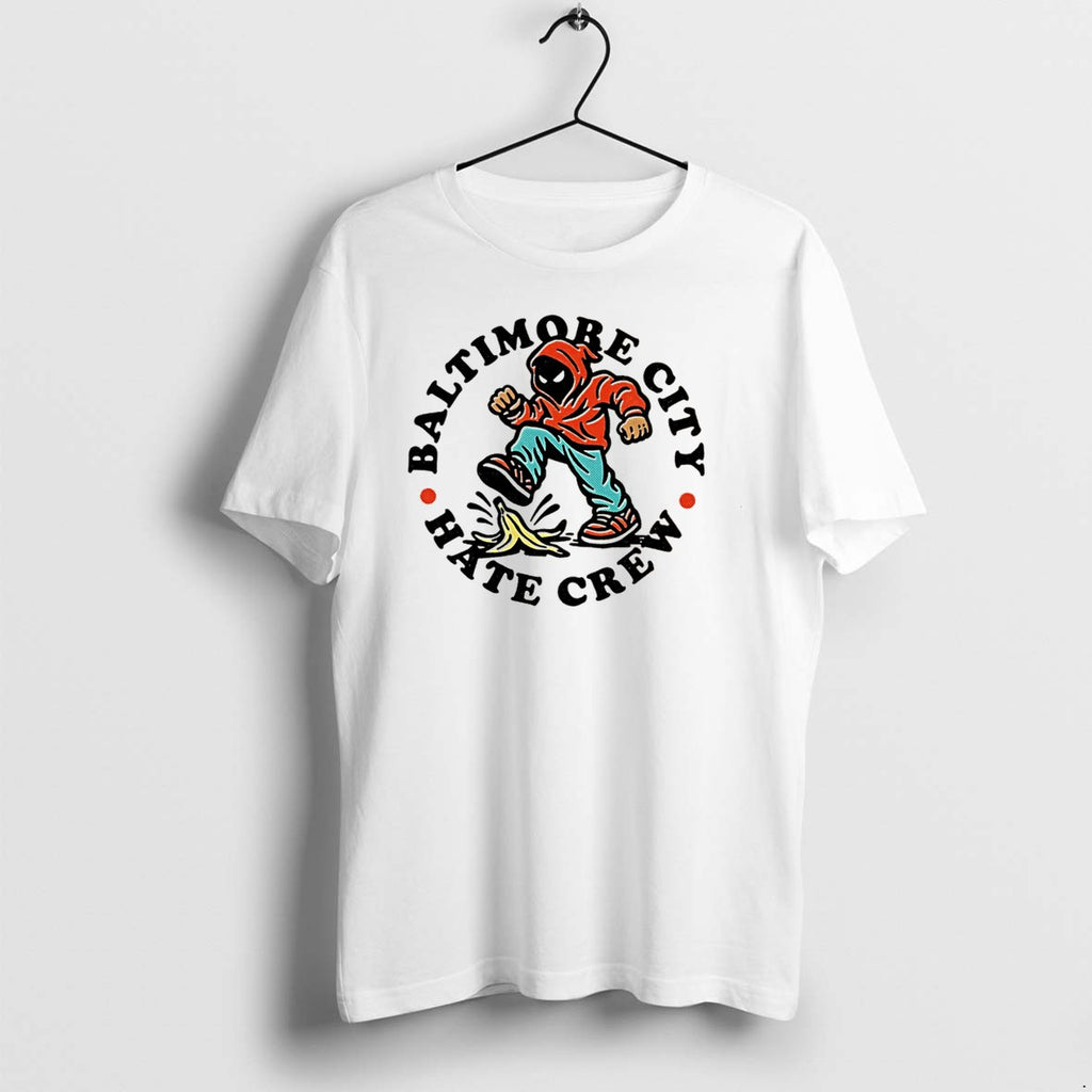 Original Baltimore City Hate Crew Tee Tshirts Jpg