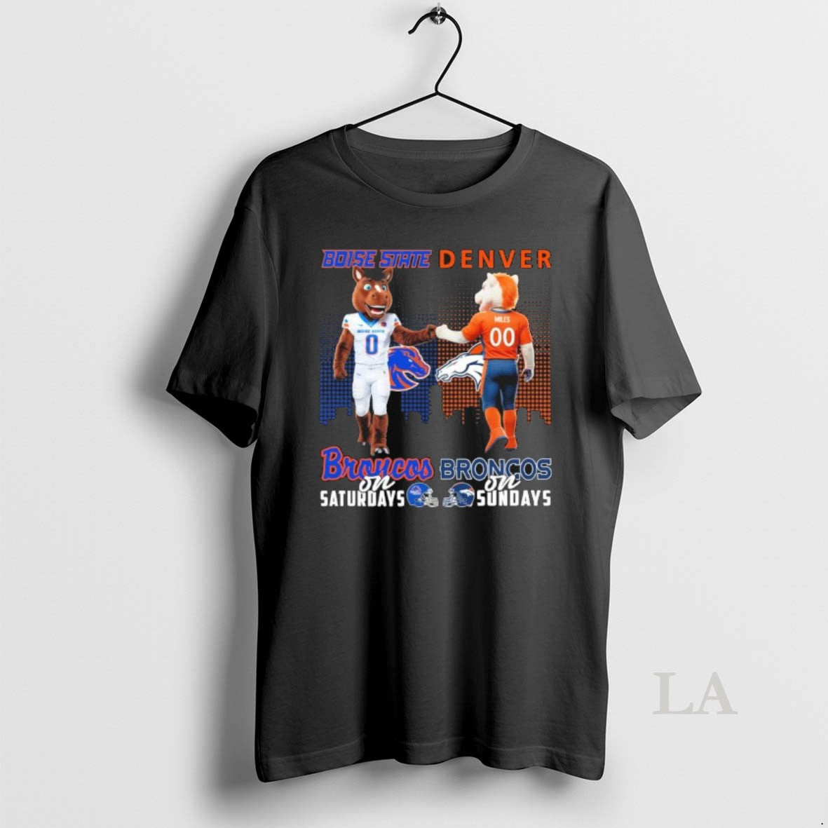 Original Boise State Vs Broncos Mascot On Saturdays And On Sundays T-Shirts, Hoodie, Sweatshirt | DripVista.com