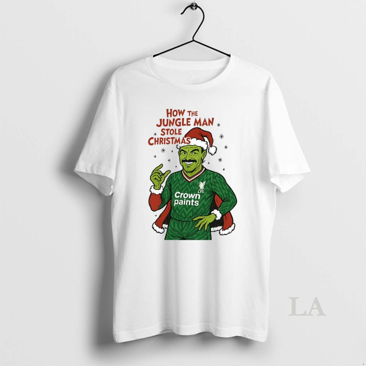 Original Bruce Grobbelaar How The Jungle Man Stole Christmas T-Shirts, Hoodie, Sweatshirt | DripVista.com