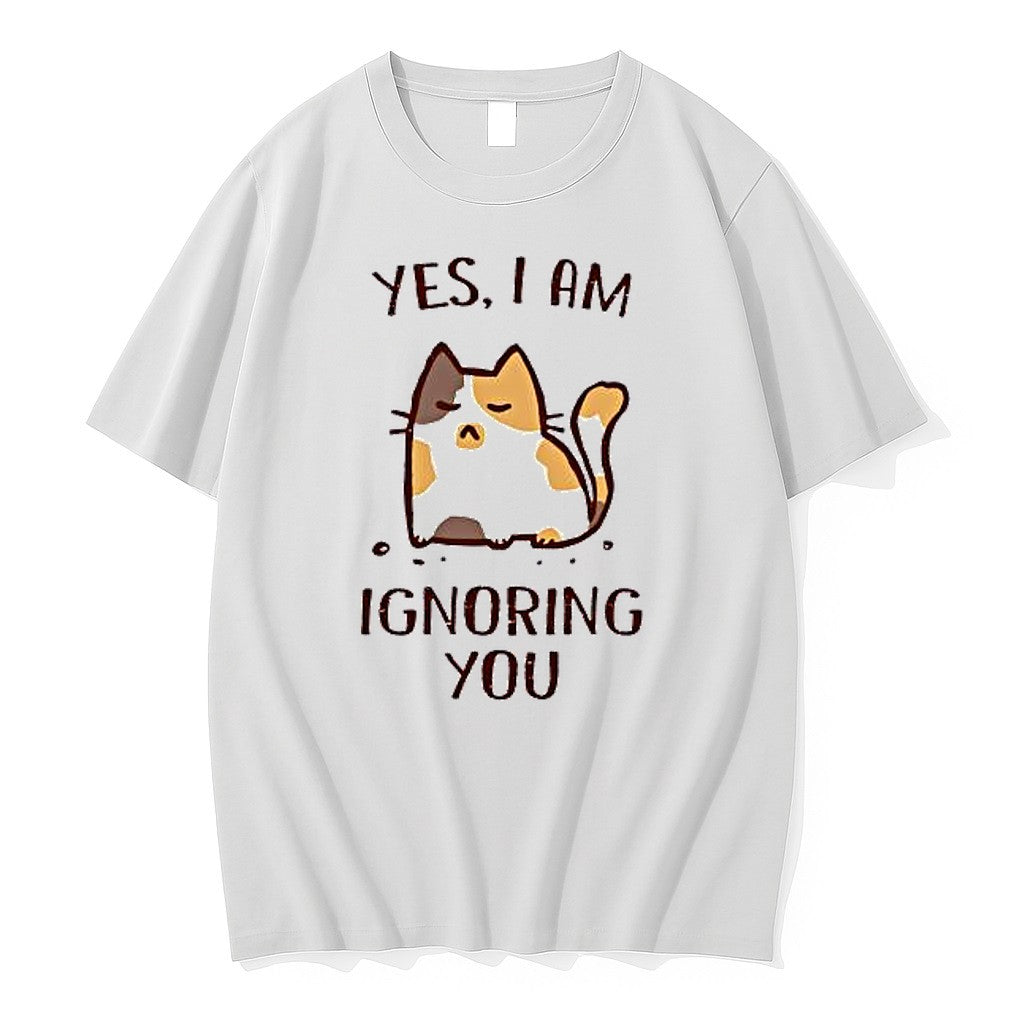 Original Calico Cat Yes I Am Ignoring You Tshirts Jpg
