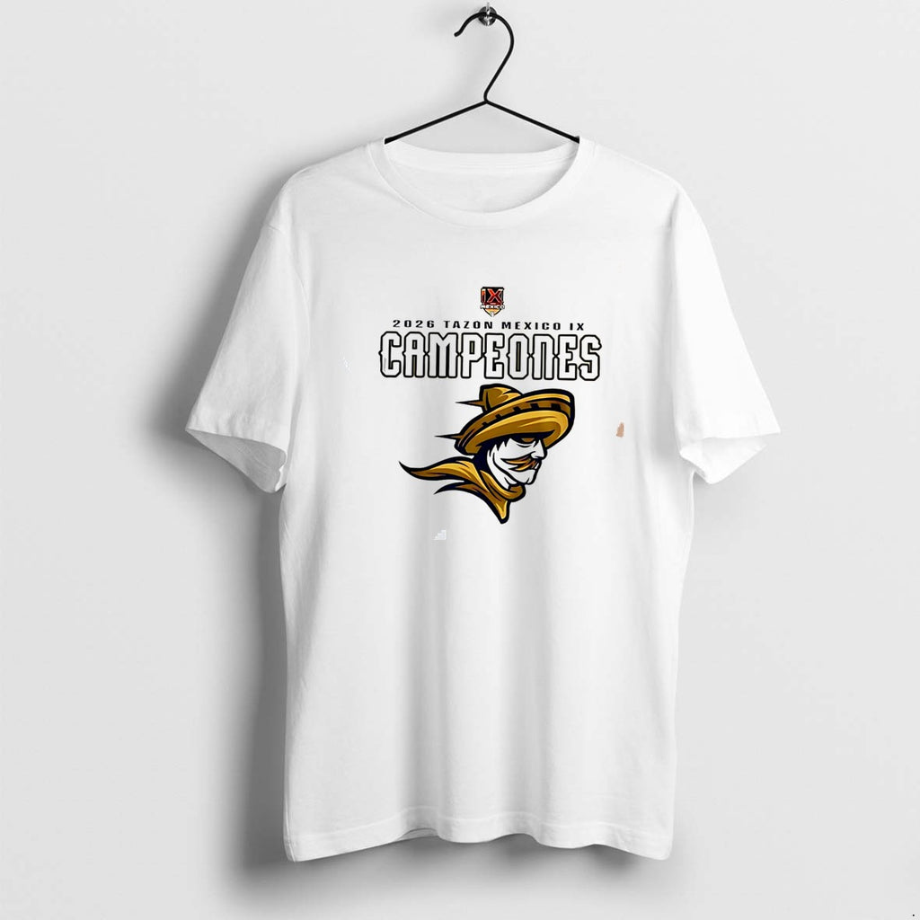 Original Caudillos De Chihuahua Campeones Del Tazon Mexico Ix 2026 Logo Tee Tshirts