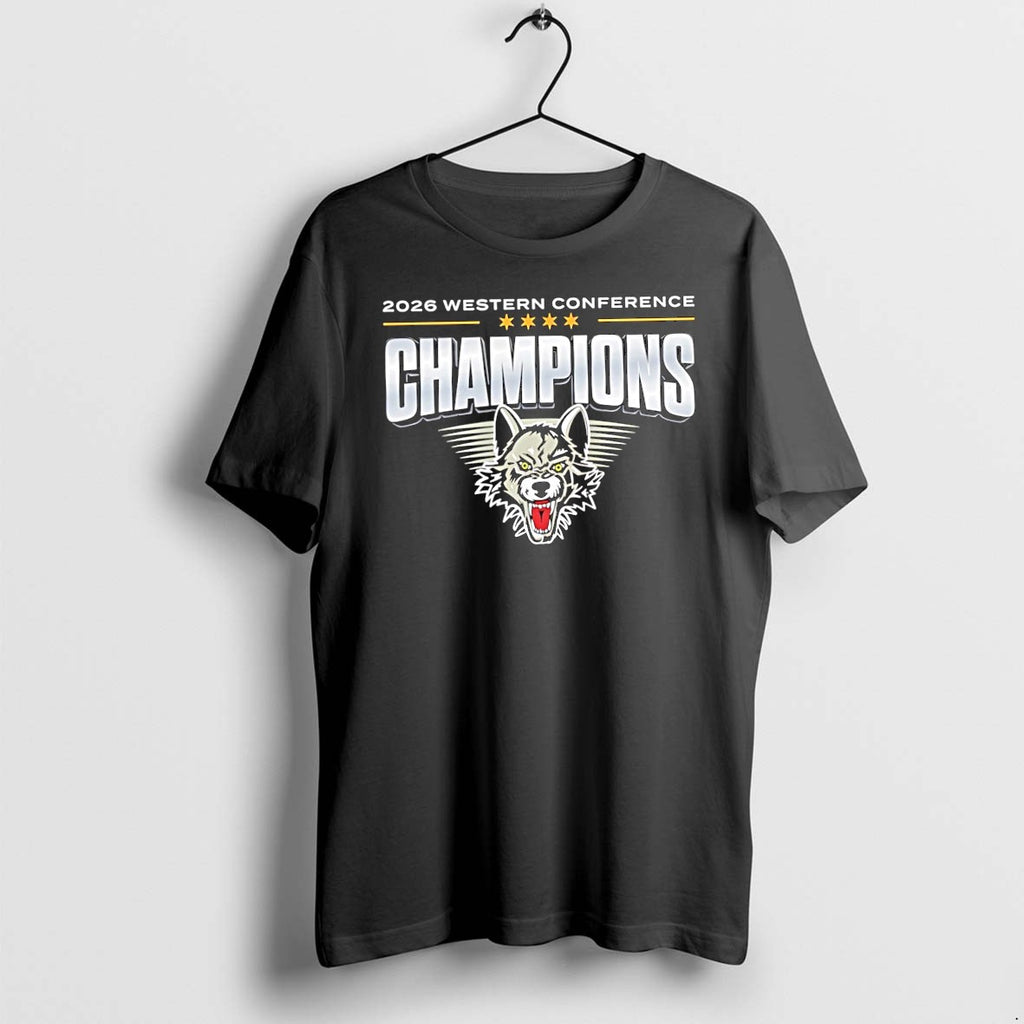 Original Chicago Wolves 2026 Western Conference Champions Tshirts Jpg