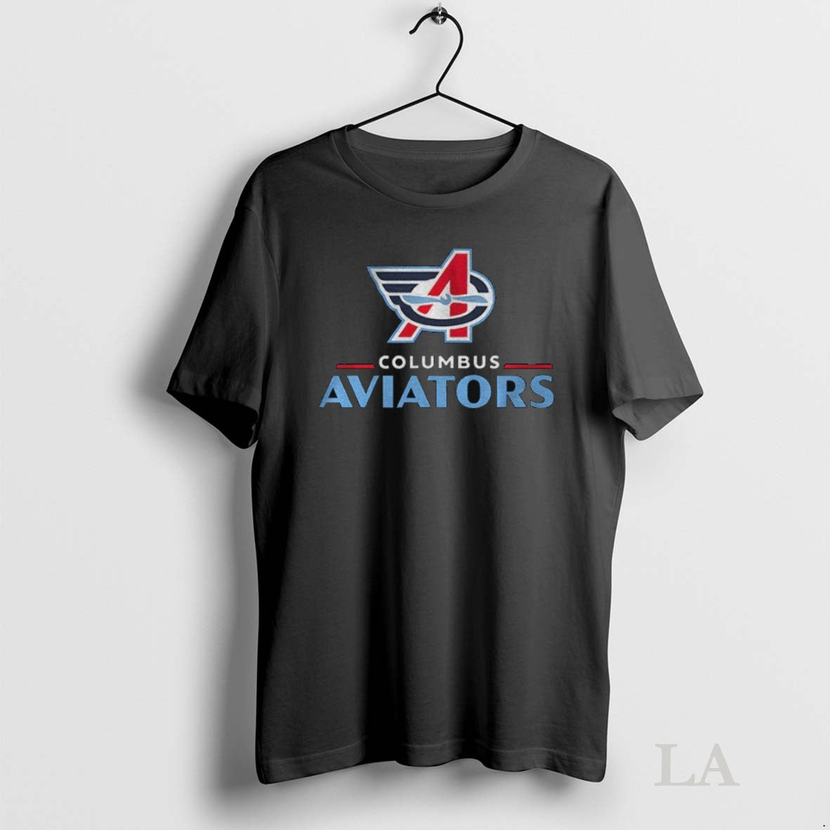 Original Columbus Aviators Lockup Logo 2025